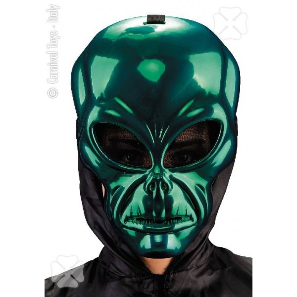 Maschera Alieno verde