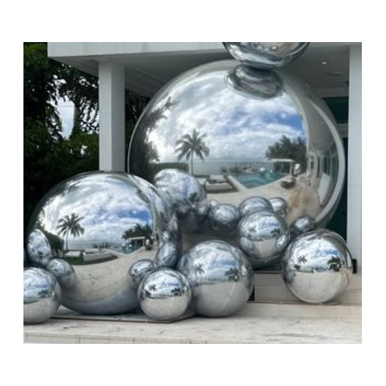 Shiny Ball - Palla a specchio in pvc 240cm vari colori