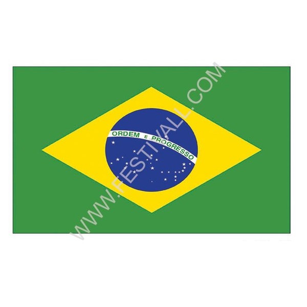 Bandiera In Tessuto brasile 150 X 90 Cm