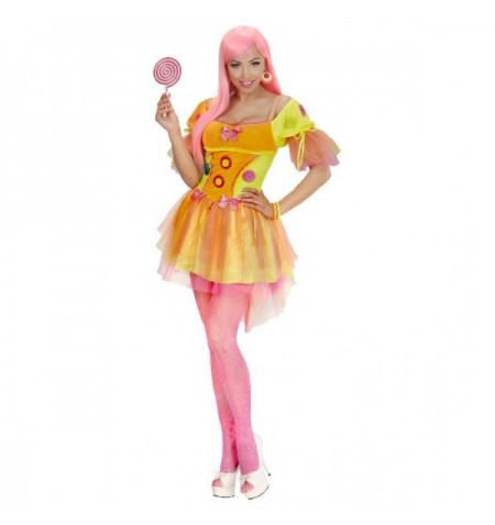 Costume fluo fantasy girl