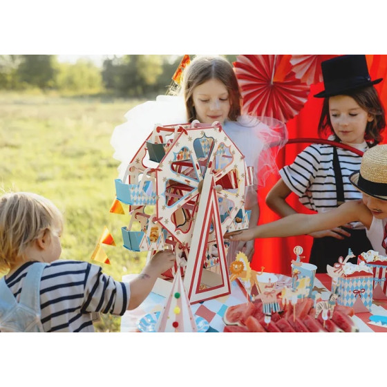 Stand porta snack circo 50cm