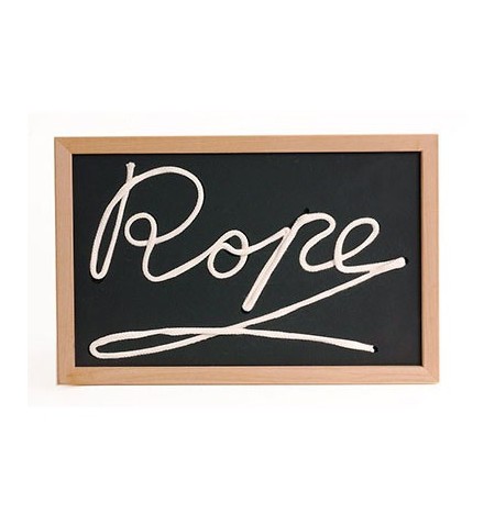 Rope Black Board by Mikame