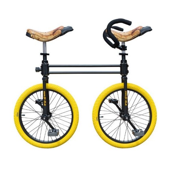 Twin Uni - circus bike