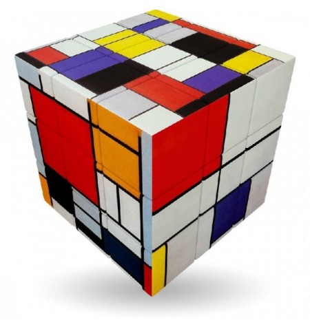 V-Cube 3x3 Art Mondrian