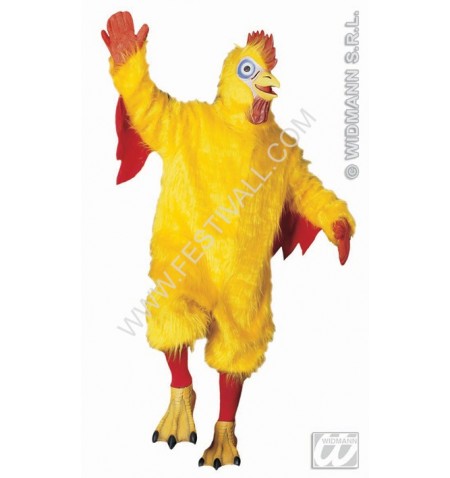 Costume pollo in peluche