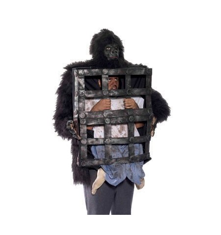 Costume gorilla illusion