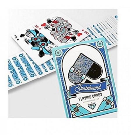 Skateboard playing cards by...