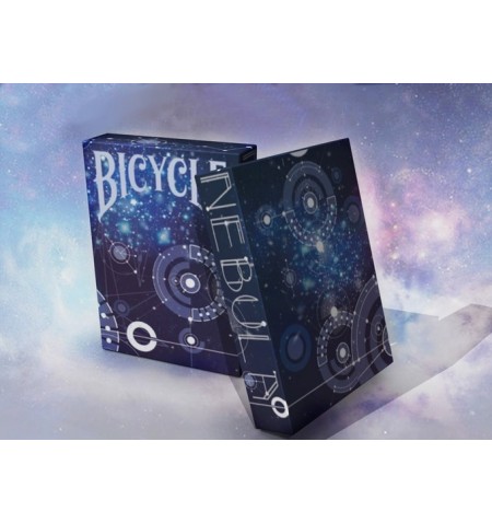 Bicycle Nebula playing cards